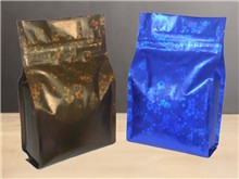 square bottom ziplock coffee bag